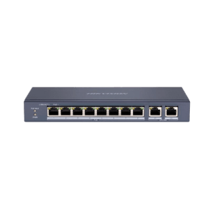 Switch PoE+ / 300 Metros PoE Larga Distancia / 8 Puertos 10/100 Mbps 802.3af/at (30W) +2 Puerto 10/100/1000 Mbps Uplink