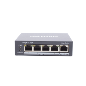 Switch Gigabit  PoE+ / No Administrable / 4 Puertos 10/100/1000 Mbps PoE+ / 1 Puerto 10/100/1000 Mbps Uplink /  35 W