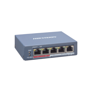 Switch Gigabit PoE+ / No Administrable / 4 Puertos 10/100/ Mbps PoE+ / 1 Puerto 10/100 Mbps Uplink / 35 W