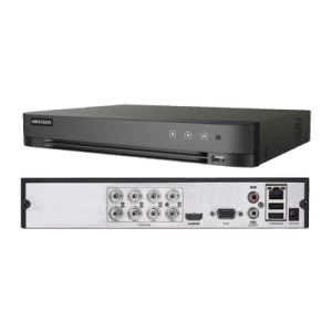 DVR 1080P Lite Pentahibrido / 8 Canales TURBOHD + 2 Canales IP / H.264+ / 1 Bahía de Disco Duro / Audio por Coaxitron