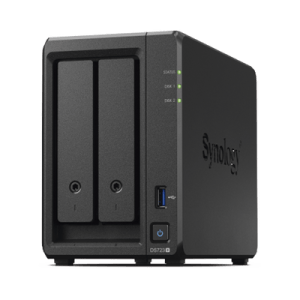 Servidor NAS de 2 Bahías (Expandible a 7 Bahías) / Hasta 126 TB / Servicio Nube Gratis (P2P) / Administración Remota y Respaldo Programado