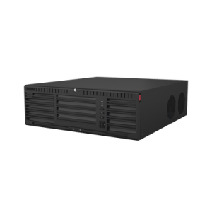 NVR 8K Megapixel / 64 canales IP / Soporta Cámaras con AcuSense  / 16 Bahías de Disco Duro / 2 Tarjetas de Red / Soporta RAID con Hot Swap / HDMI en 8K / Soporta POS