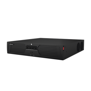 NVR 32 Megapixel (8K) / 64 canales IP / Soporta Cámaras con AcuSense / 8 Bahías de Disco Duro / 2 Puertos de Red / Soporta RAID con Hot Swap / HDMI en 8K / Soporta POS