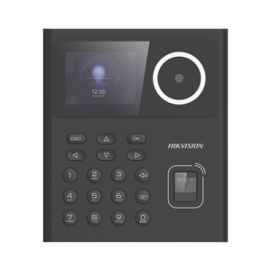 Terminal WiFi de Huella, Facial y Tarjetas MIFARE para Control de Acceso o Asistencia / 500 rostros y 1,000 Huellas y Tarjetas / Detección de Cubrebocas / HikConnect