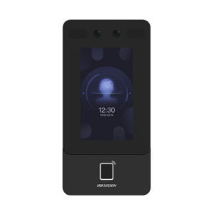 Terminal de Reconocimiento Facial Serie Min Moe (IP65) WIFI con lector MIFARE / Hasta 1,5 mts en lectura / Soporta P2P Hik-Connect / 1500 Rostros / 3000 Huellas / Videoportero.