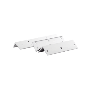 Kit de montajes Z y L para Cerradura Magnética HIKVISION / Compatible con DS-K4H255S / Uso en Puerta de Madera y Metal