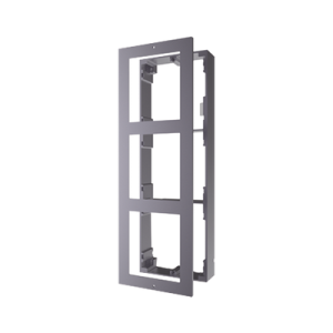 Base de 3 Espacios para Videoportero IP Hikvision / Instalación en SUPERFICIE