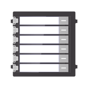 Módulo de Botones Para Videoportero Modular / Llamada de un solo Toque / Soporta Hasta 6 Monitores Principales
