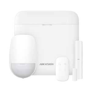 (AX PRO) Kit de Panel de Alarma Inalámbrico de Hikvision / Soporta 64 Zonas / GPRS, Wi-Fi y Ethernet / Incluye Batería de respaldo / Compatible con los Accesorios AX PRO.