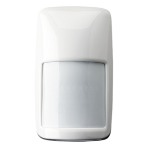 Detector de Movimiento de Doble Tecnología / Infrarrojo y Microondas / 12 x 16 m / sin Inmunidad a Mascotas / Compatible con Cualquier Panel de Alarma Cableado