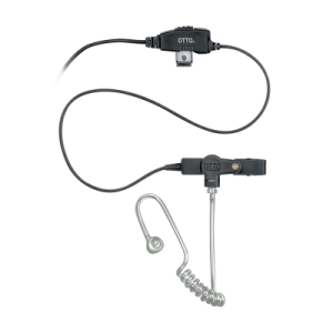 Kit de Micrófono-Audífono PLUS de 1 cable para Motorola DEP550, DGP8050 Elite, Serie XPR3000/3500, Serie APX3000/8000, DP2400/2600
