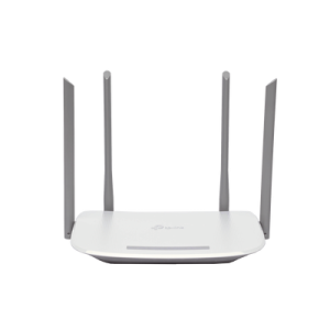 Router Inalámbrico ISP doble banda AC, 2.4 GHz y 5 GHz Hasta 1167 Mbps, 4 antenas externas omnidireccional, 3 Puertos LAN 10/100/1000 Mbps, 1 Puerto WAN 10/100/1000 Mbps