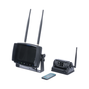 Sistema inalámbrico de reversa con cámara infrarroja , imán y monitor de 7" táctil