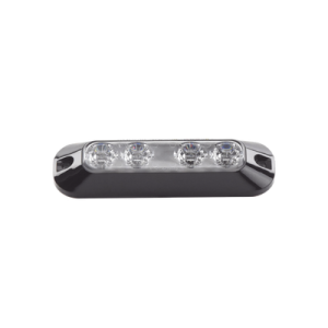 Luz Perimetral , 4 LEDs Ultra Brillantes, color Ambar