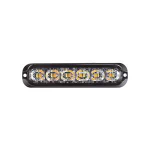 Luz perimetral , 12 LED Ultra Brillantes, Dual Color Ambar / Claro
