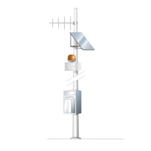 Sistema para Comunicación de Emergencia con Radio TK8302HK (UHF 450-520 MHz).