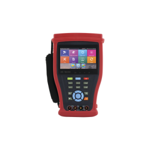 Probador de Video Android con Pantalla LCD de 4.3" para IP 4K / HD-TVI (8MP), HD-CVI (8MP), AHD (5MP) / Multímetro Digital, HDMI Entrada/ Salida, WiFi