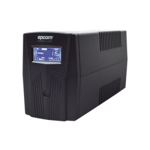 UPS de 600VA/360W / Topología Línea Interactiva / Entrada y Salida 220 Vca / Regulador de Voltaje AVR 80-150 Vca / Clavija NEMA 5-15P / 4 Tomas NEMA 5-15R