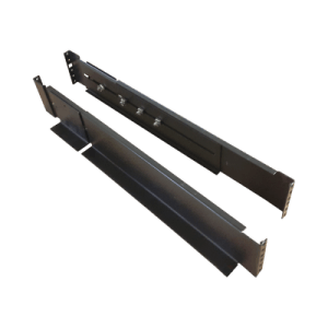 Kit de rieles para montaje de UPS Epcom Power Line en Rack / Gabinete de 4 postes, incluye un par de rieles con soporte en "L" compatible con: EPU1000RTOL2U, EPU2000RTOL2U y EPU3000RTOL2U