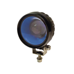 Luz de advertencia peatonal preventiva, de flecha azul