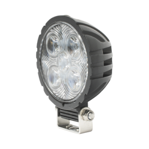 Lámpara de trabajo de 5 LED, haz de inundación, redondo, 800 Lumenes, 12-24 Vcd