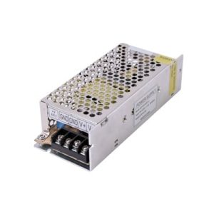 Fuente de poder 12vcd 5A con batería de respaldo 13.8V 0.5A.