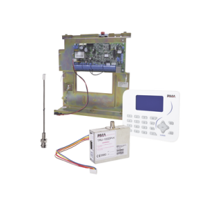 PANEL DE ALARMA HIBRIDO DE LA SERIE FORCE INCLUYE COMUNICADOR DE RADIO,TECLADO, PANEL Y GABINETE