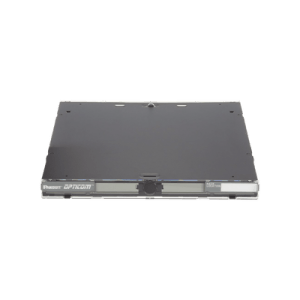 Panel de Distribución de Fibra Óptica, Acepta 3 Placas FAP o FMP, Bandeja Deslizable, Hasta 72 Fibras, Color Negro, 1UR