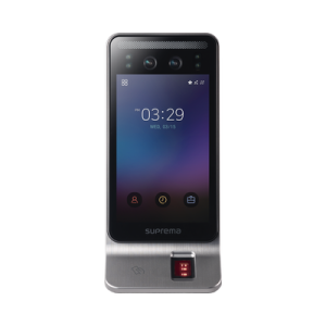 Lector Multi-tecnologia con detector de Tapabocas / Reconocimiento Facial, Huella, Tarjeta Móvil y RFID(125kHz EM & 13.56 Mhz MIFARE) / Compatible con BioStar2