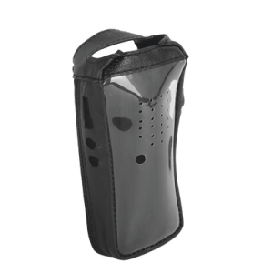 Funda Reforzada de Piel con visor frontal transparente en TK-2202, TK-2212, TK-2302, TK-2402, NX-240, TKD-240.