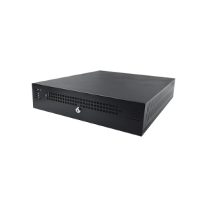 Gabinete Metálico de Seguridad para DVR/NVR. Tamaño Max. de DVR/NVR: 445 x 88 x 400 mm (An. x Al. x Prof.)