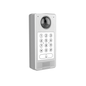 Videoportero IP (SIP) FISHEYE, apertura por código, Antivandálico, llamada y/o tarjeta, teclado retro-iluminación