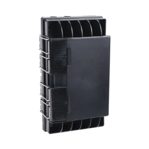 Caja de Empalme de Fibra Óptica, Exterior IP65, instalación aérea, hasta 144 Empalmes