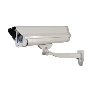 Gabinete para cámara fija con protección IP65 e iluminadores IR para 30m compatible con cámaras día/noche real