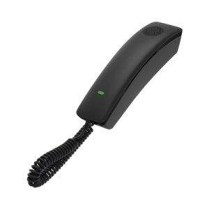 Teléfono IP profesional para Hotelería, montaje en pared, teclado numérico estándar, conferencia de 3 vías, Opus y PoE.
