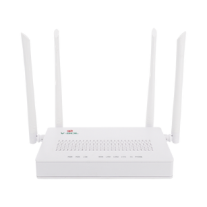 ONU Dual G/EPON con Wi-Fi AC de doble banda, 1 puerto SC/UPC + 2 puertos LAN Gigabit + 1 puerto FXS (Black Series)