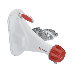 Antena Sectorial Asimétrica Carrier Class apertura 90 grados tipo cuerno 16 dBi 5180-6000 MHz conectores tipo N hembra