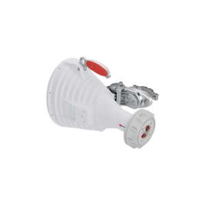 Antena asimétrica de 30° (30°H 20°V) 20.5 dBi tipo cuerno 5180-6000 MHz altamente eficiente, sin cables, sin perdidas, sin lóbulos listas para TwistPort