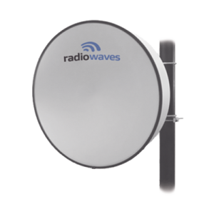 Antena direccional de alto rendimiento, (3 ft), 4.4 - 5 GHz, 2 conectores N-hembra, Ganancia de 30 dBi, Radomo y montaje incluido.