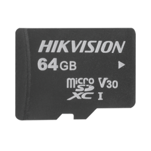 Memoria microSD / Clase 10 de 64 GB / Especializada Para Videovigilancia / Compatibles con cámaras HIKVISION