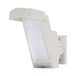 Detector de Movimiento / 100% Exterior / Cableado / Hasta 12 metros a 85° de cobertura/ Instalación a 3 metros / Compatible con cualquier panel de alarma