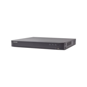 DVR 8 Canales TurboHD + 8 Canales IP / 8 Megapixel (4K) / Acusense (Evita Falsas Alarmas) / Audio por Coaxitron / 1 Bahía de Disco Duro / H.265+
