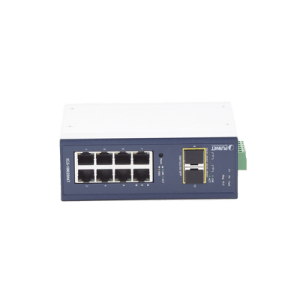 Switch Industrial Administrable Capa 2, 8 Puertos 10/100/1000T, 2 Puertos SFP 1G / 2.5 G BASE X