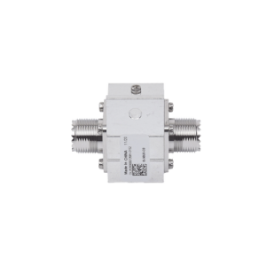 Protector RF Coaxial Contra Descargas Atmosféricas Para 1.5 a 700 MHz Con Ceja Lateral y Conectores UHF Hembra