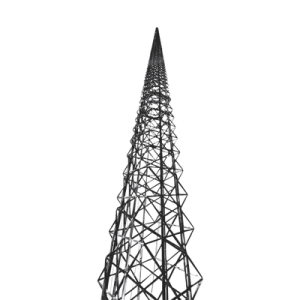 Torre de Fibra de Carbono 18.3 metros (60 pies) Autosoportada- ULTRA LIGERA.