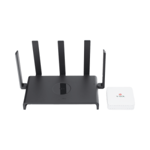 Kit de ONU Bridge Dual GPON/EPON + Router Home Mesh Ideal para distribuciones ISP de mayor cobertura Wi-Fi en Hogares y Oficinas