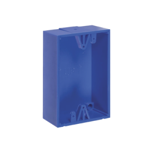 Caja de Montaje Color Azul para Botones de Emergencia STI