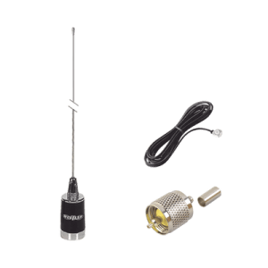 kit de antena móvil en VHF 148-174 MHZ, Incluye LMG150 + CHMB + RFU505