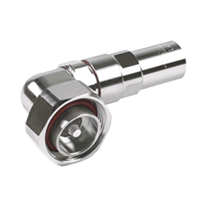 Conector DIN 7-16 Macho en Ángulo Recto para LDF4-50A, PIN Cautivo