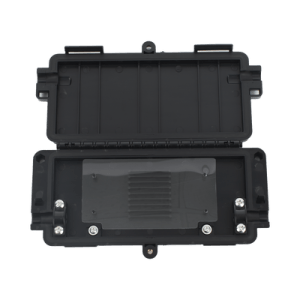 Cierre de Empalme Horizontal Hasta 8 Fusiones de Fibra Óptica, Interior/Exterior, IP65